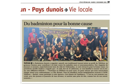 Merci pour le téléthon